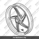 Valve Assy, Alum, 90 deg, Black (T2000145)