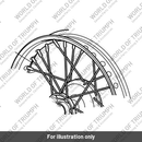 Spoke, Front, 185mm (T2003540)