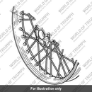 Spoke, Wire, 247mm (T2004404)