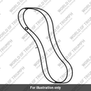 Rim Band, 16 Inch, 80mm Wide (T2010397)