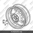 Plug, Wheel (T2011201)