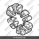Cush Rubber (T2011313)