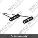 Stud, M10 x 1.5, 1.25 x 48, Slv (T2012294)