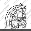Hub, Rear, 32 Spoke (T2014502)