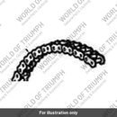 520 Chain, 104L, Split, Spares (T2017216)