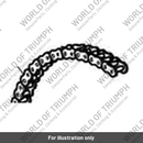 520 Chain, 112L, Split, Spares (T2017246)
