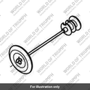 Finisher, Axle Nut, Breitling (T2019800)