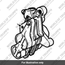 Caliper, Brake, Front, LH (T2020398)