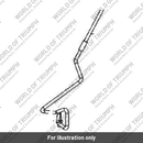 Brake Pipe, Front Caliper (T2020448)