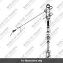 Circlip, M'cyl, Rear (T2020472)