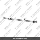 Brake Hose, Rear Caliper (T2020494)