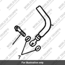 Brake hose (T2020647)