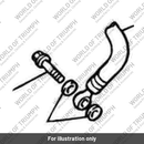Brake hose (T2020649)