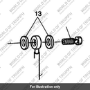 Brake Hose, Front (T2020759)