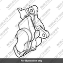 Caliper Assy, LH (T2020955)