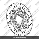 Disc, Front, Black (T2021045)