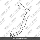 Hose, Reservoir, Rear M/Cyl (T2021064)