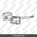 Front M/Cyl Assy, 11mm (T2021183)