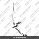 Hose Guide, LH, Black (T2021291)