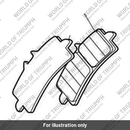 Brake Pad Set (T2021451)
