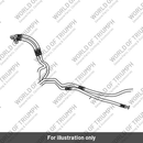 Brake Line, Modulator to Headstock (T2021506)