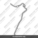 Brake Line, Rear M/Cyl to Modulator, Frw (T2021654)