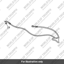 Brake Line, Modulator to Front M/Cyl (T2021870)