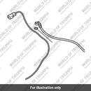 Hose Retainer, ABS, Moulding (T2021917)
