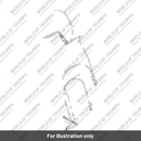 Hose, Modulator, Fr Caliper (T2021981)