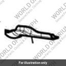 Bracket, Brake Line, Cover (T2022059)