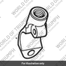 Clamp, M/Cyl, Mirror Mount (T2022267)