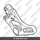 Rear Caliper Carrier (T2022516)
