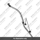 Brake Line, Modulator to Front Caliper (T2022602)