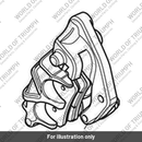 Caliper Assy, Front, LH (T2022802)