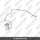 Brake Line, Modulator to Headstock (T2022828)