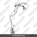 Brake Line, Mod to HS, Front (T2022891)