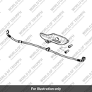 Brake Line, Rear M/Cyl to Sump, Mid (T2022920)