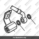 Adapter, Inline Brake Switch (T2023123)