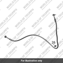 Brake Line, Rear Caliper (T2023241)