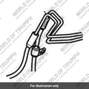 Brake Line, Rear Master Cylinder (T2023323)