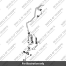 Brake Line, Headstock to Modulator, Front (T2023352)