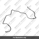 Brake Line, M/Cyl to Modulator, Front (T2023403)
