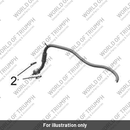 Brake Line, Modulator to Caliper, Rear (T2023475)