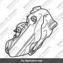 Caliper Assy, LH (T2023510)