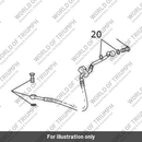 Hose, ABS Feed, Rear (T2024110)