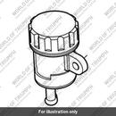 Reservoir Assembly, White, Round (T2024178)