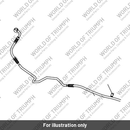 Brake Line, Front Caliper (T2024208)