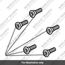 Bolt, Disc, M8 x 30, Slv, Enc (T2024801)