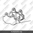 Brake Pad Set, x 2 Pads (T2025045)