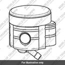 Reservoir, Front Brake, Type 2 (T2025067)